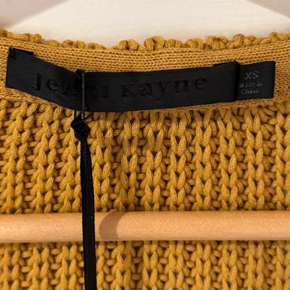Jenni Kayne Cabin Sweater in Mustard V-Neck - Picture 12 of 13